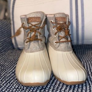 Sperry Brand Saltwater Wool Duck Boot W 7.5